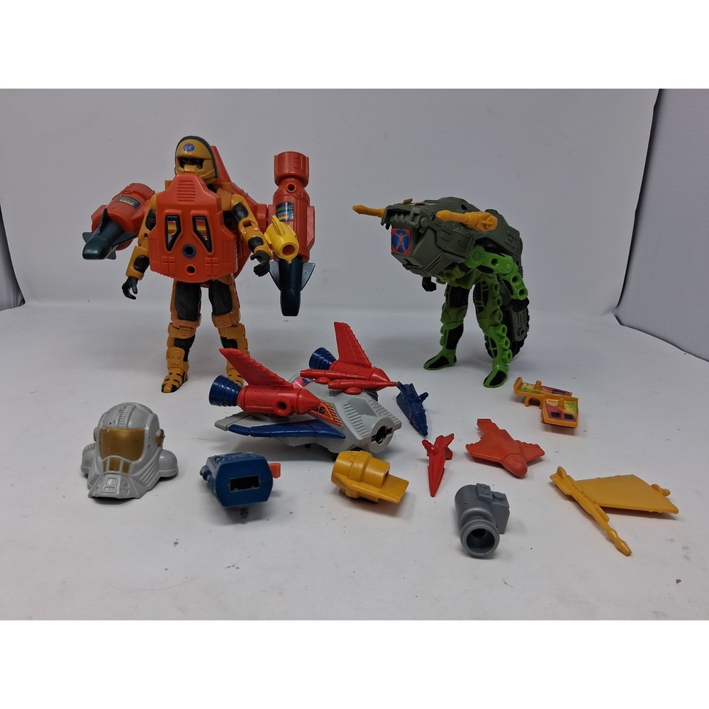 Vintage Kenner Centurions Max Ray Figures+ Tidal Blast+wild Weasel&parts. V